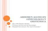 Abdomen Agudo en Ginecologia y Obstetrica[1]