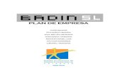Plan de Empresa - BADIN SL