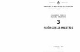 Cuadernos para el maestro argentino 3 Perón con los Maestros alta