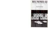 Instrucciones Rummi-Q en Español