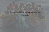 Emigracion e inmigracion en Espana