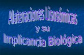 ALTERACIONES LISOSOMICAS Y SU IMPLICANCIA BIOLOGICA