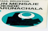 Un Mensaje Desde Arunachala - Brunton Paul