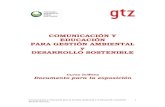Comunicacion ambiental-GTZ