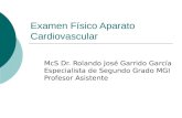 Examen Fisico Aparato Cardiovascular