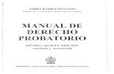 Manual de Derecho Probatorio Jairo Parra Quijano