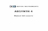 Absynth 4 Manual Spanish