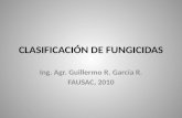 Clasificación de fungicidas