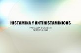 HISTAMINA Y ANTIHISTAMÍNICOS (2) 2010 2p