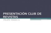 PRESENTACIÓN CLUB DE REVISTAS