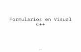 Formularios en Visual C++