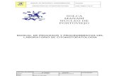 Manual de Procesos y Procedimientos Del Lab Oratorio de Citohistopatologia