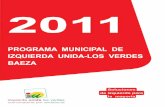 Programa Electoral IU Baeza