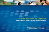 Blackberry Pearl 8100 - Guia de inicio rápido