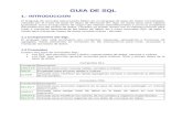 Manual SQL y descripcion de comandos