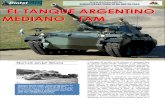 Vehiculo Blindado Medio TAM de fabricacion Argentina