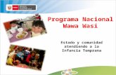 PPT Programa Nacional Wawawasi