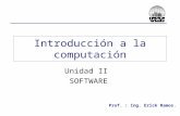 Introducción a la Computación Unidad II