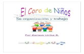 Coros de niños-Su formación y trabajo por Gerson Uribe R.