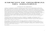 ESENCIAS DE ORQUÍDEAS DEL AMAZONAS