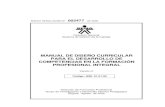 manual diseño curricular SENA-Colombia 2001