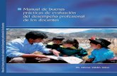 Manual de buenas prácticas de evaluación del desempeño profesional de los docentes