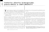 Salario Diario Integrado Para IMSS e INFONAVIT