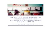 Plan de Desarrollo Concertado de Lomas De Carabayllo al 2015