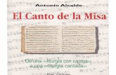 Antonio Alcalde - El Canto de La Misa