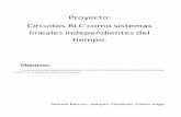 Proyecto RLC - Sistema Lineal