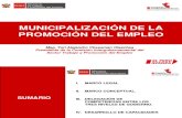 PPT Municipalización de la Promocion del Empleo - 14 junio
