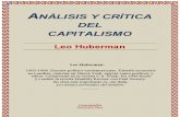 Huberman, Leo - Analisis y Critica Del Capitalismo