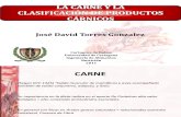 La Carne y Clasificacion de Los Productos Carnicos CHEPPE TORRES
