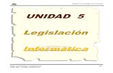 Unidad 5 Legislacion Informatica