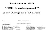 Amparo Dávila - El Huésped