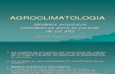 agroclimatologia- modelos empiricos