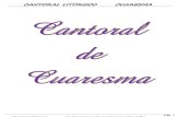 Cantoral Cuaresma 2012