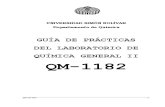 Guía de Laboratorio QM1182 - 2010
