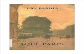 Pío Baroja • Aquí_París