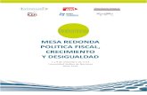 Informe: Mesa redonda Política fiscal, crecimiento y desigualdad
