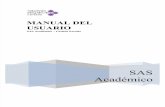 SAS Académico - Gestión Escolar - Manual del Usuario
