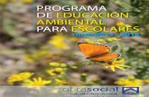 Programa de Educación Ambiental para escolares 2011-2012