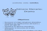 Género literario: Drama