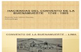 Haciendas Del Convento de La Buena Muerte 1749-1900