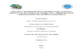 Informe de laboratorio de química orgánica: Aldehidos, obtención y reconocimiento ESPOL