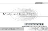 Ensayo Matematica Cepech Nº 1 2007