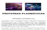 BIOQUIMICA APLICADA - PROTEINAS PLASMATICAS
