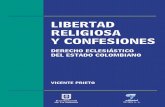 Libertad religiosa y confesiones. Derecho eclesiástico del Estado colombiano