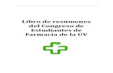 Libro Provisional de Resumenes II Congreso de Estudiantes de Farmacia de la UV
