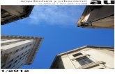 Revista Arquitectura y Urbanismo, 1/ 2012